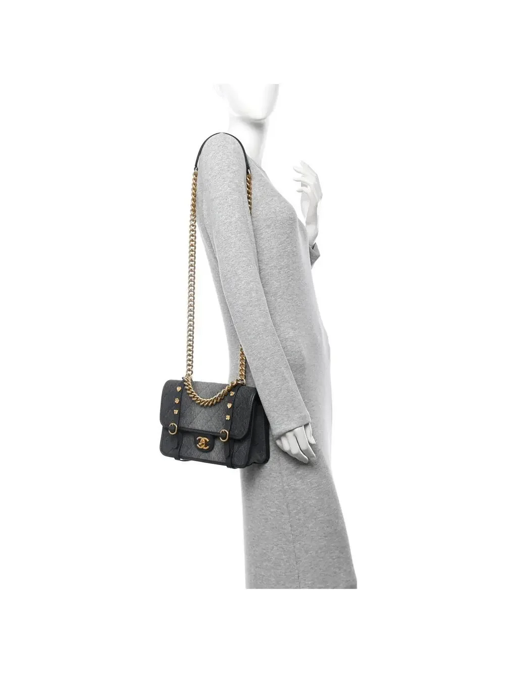 Chanel Washed Denim Quilted Messenger #321311C40B